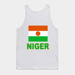 The Pride of Niger - National Flag Design Tank Top